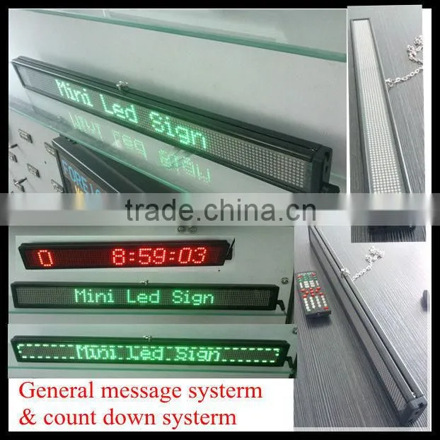 5V General information&count down systerm P4-8*128R LED programmable sign