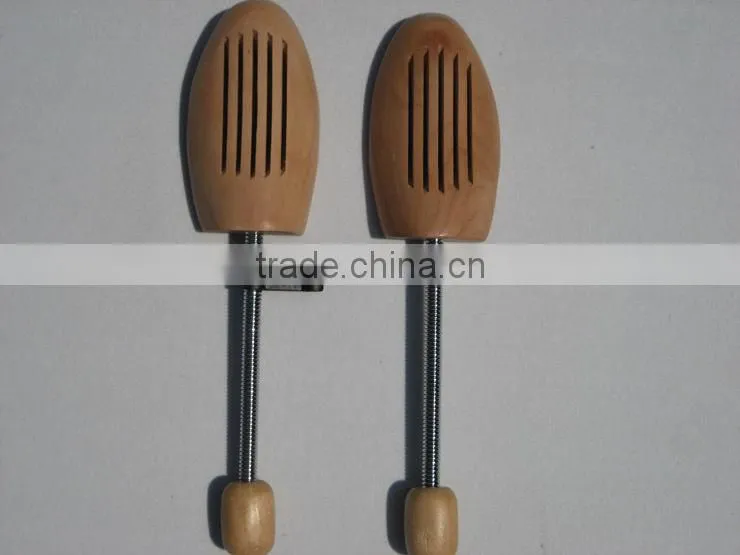 pine wood tree climbing shoes/spring shoe tree/shoe stretcher