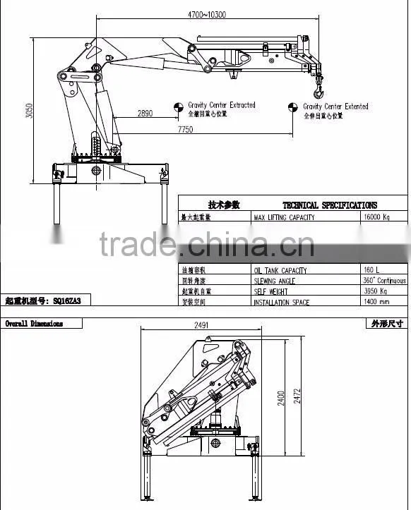 Cheap Electric hydro crane machines with good price