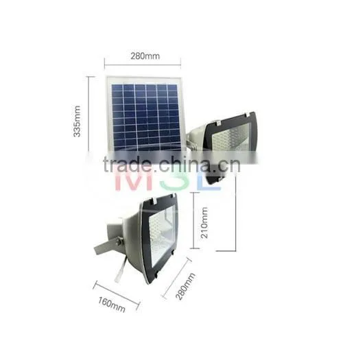 IP65 waterproof led solar floodlight outdoor solar led garden lights 12v