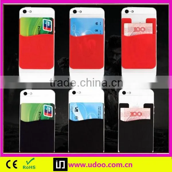 Hot selling 3m sticker smart wallet mobile card holder