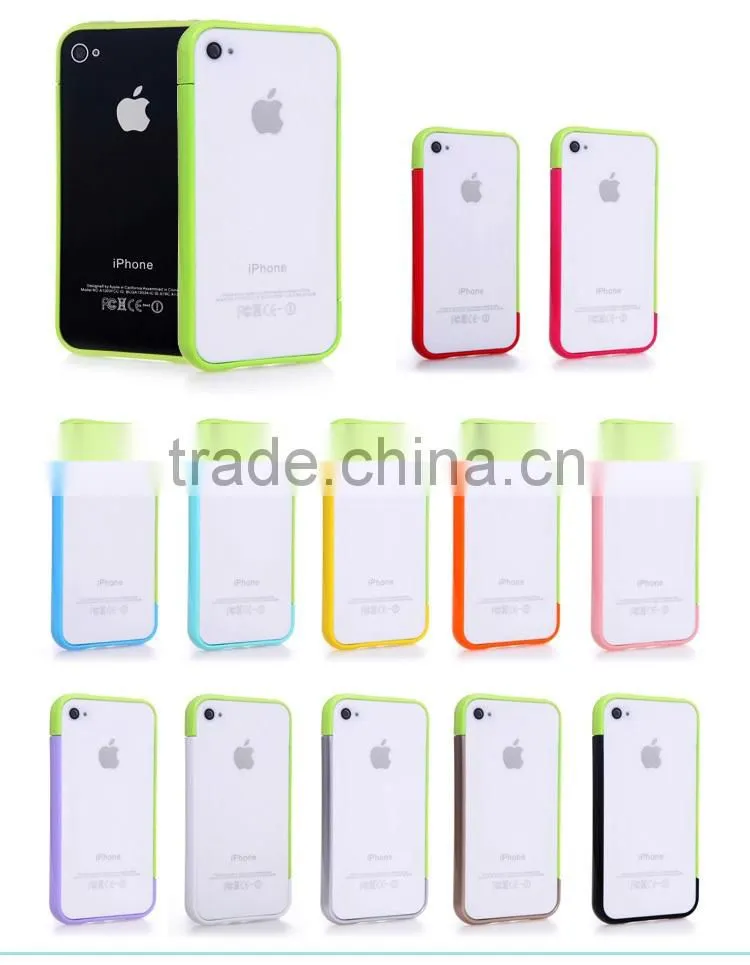 Fashionable design custom cell phone cover case for iphone6 6s bumper frame case