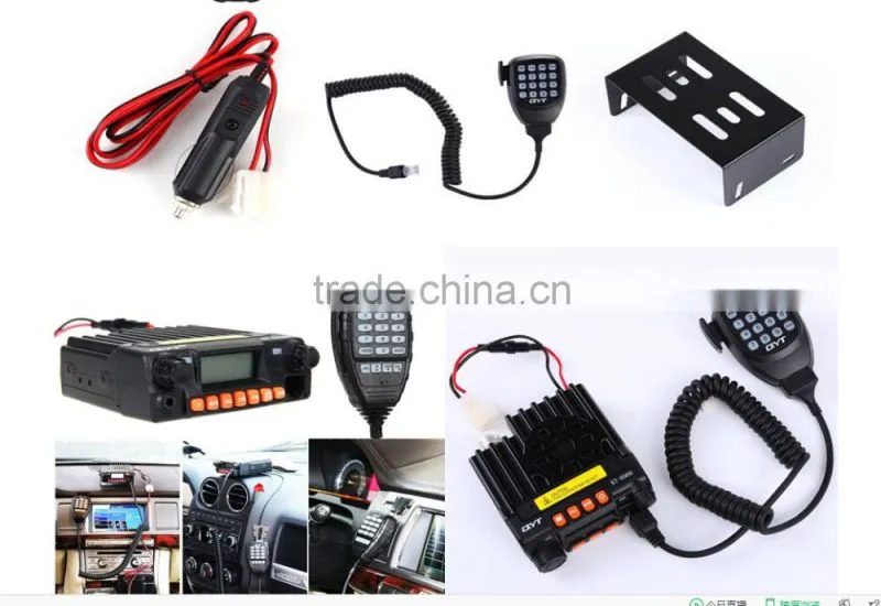 Car 136-174/400-480MHz Dual Band VHF/UHF Mobile Radio Transceiver Walkie Talkie