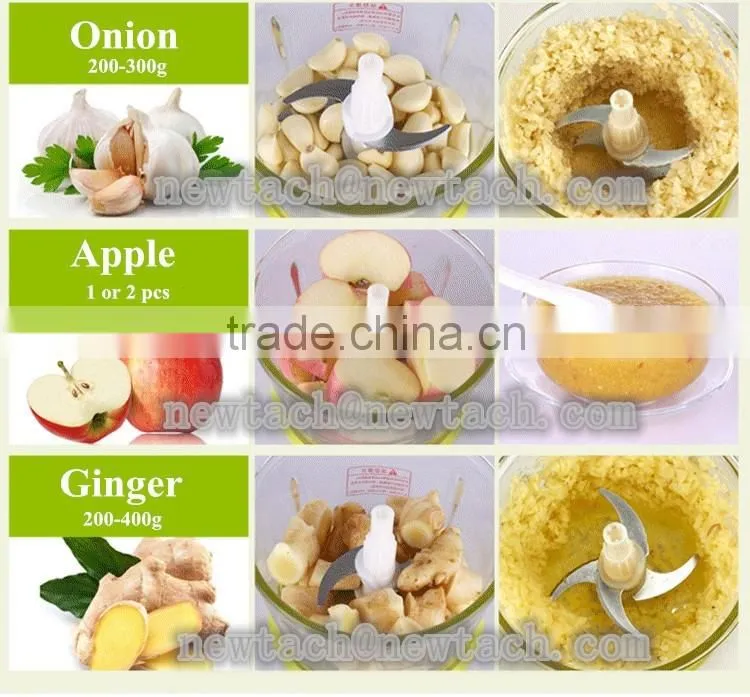 2016 New Product Food Processor/ Manual Food Chopper With CB/GS/CE/ROHS