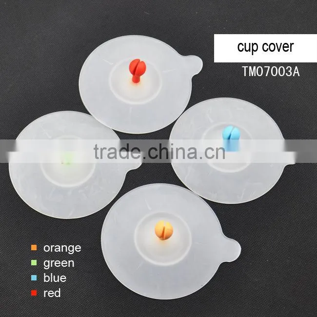 Sprout Shape Silicon Tea Cup lid