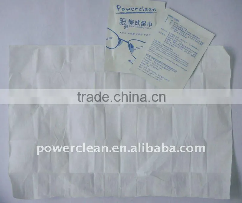 Opticals glasses lint free wipes