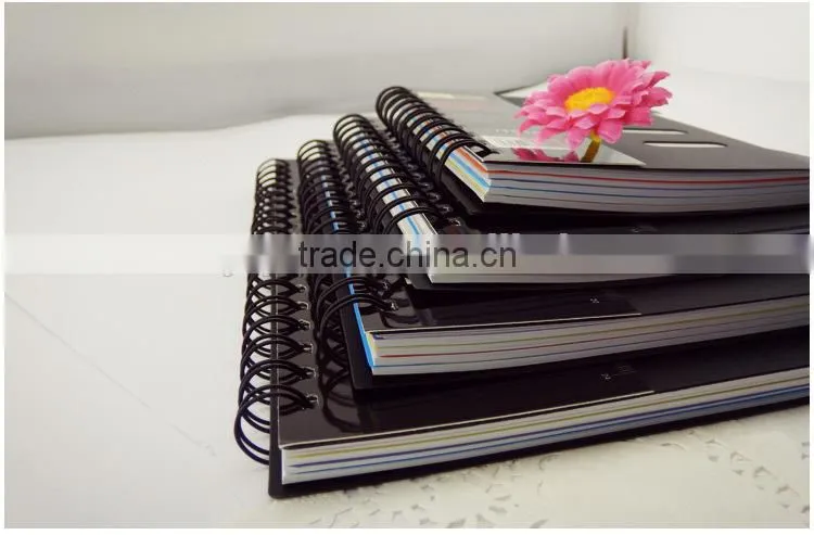 2015 New and hot sale double spiral 5 subject notebook made in China