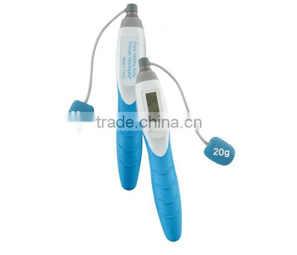Digital Calorie Counter jump rope with pedometer