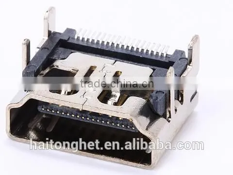 hot selling smt 19pin without lid USB connector