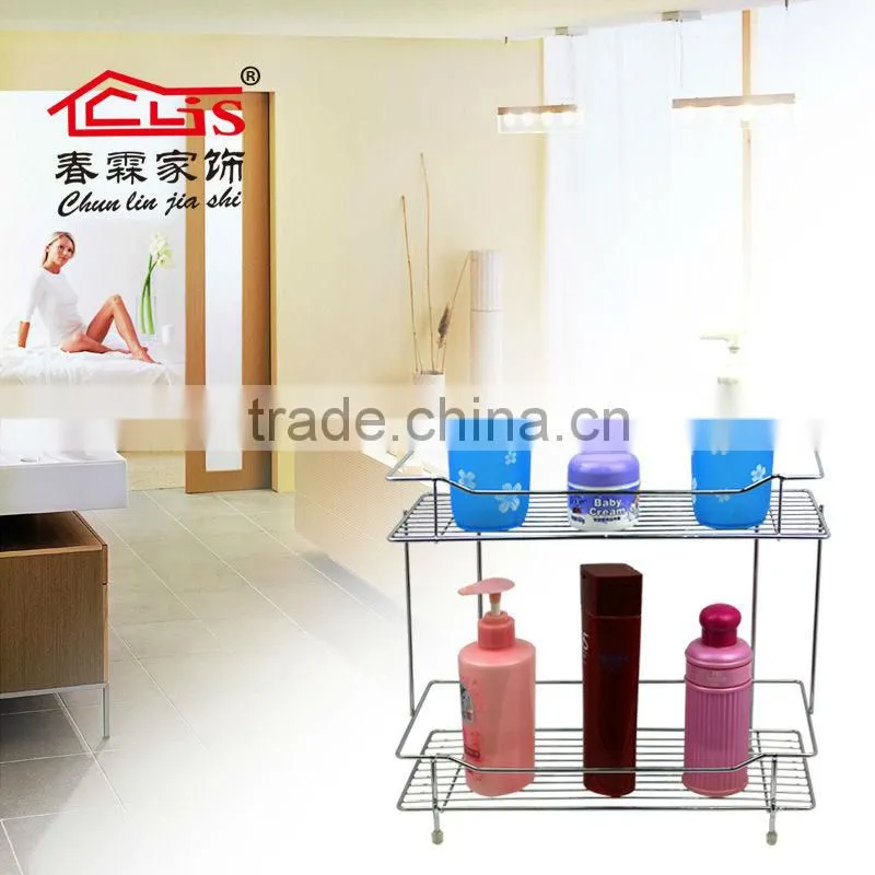 metal 2-tier bathroom rack&YW201