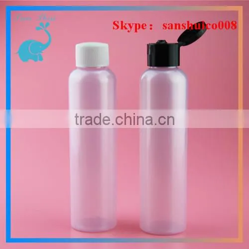 pink color 30ml and 120ml colored pet bottle with twist cap