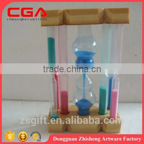 Chinese factory faddish wholesale glass sand timer for home decoration