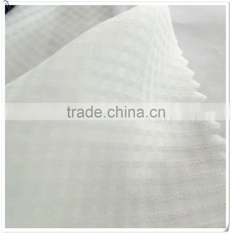 China wholesale 100%Polyester Grid chiffon for lady's fashion dress /shirt/ blouse (#P-010)