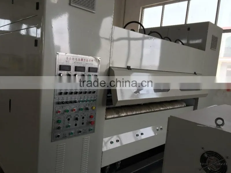 Automatic Feeding Carton Thin Blade Slitter Machine For Carton Box