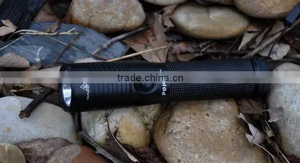 POPPAS-807 3w 150lumens Aluminum flat LED Flashlight Strong light flashlight