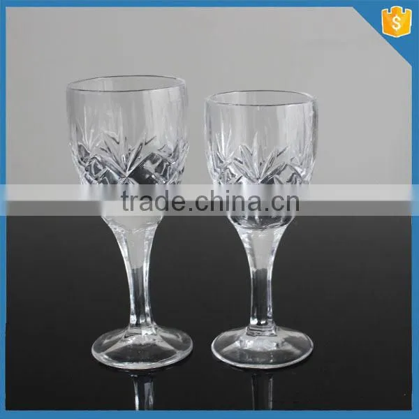 hand pressed long stem crystal clear home goods cheap wine glasses wholesale