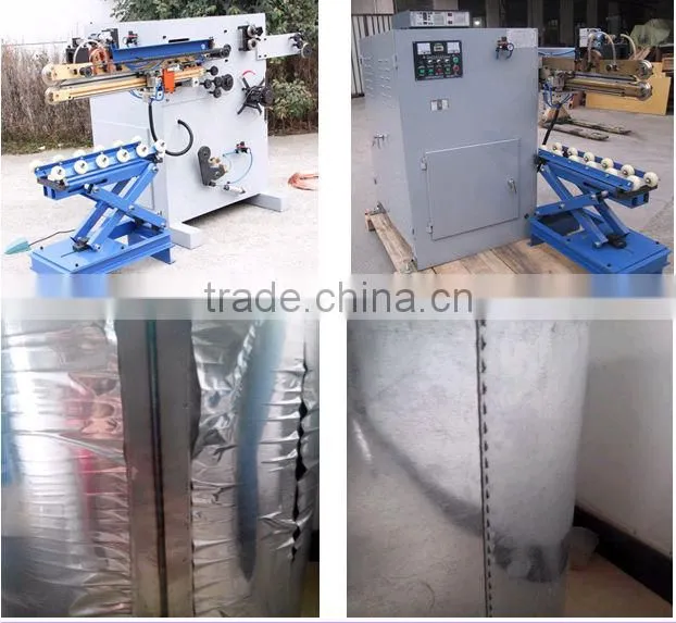 semi auto stainless steel tube seam welding machine