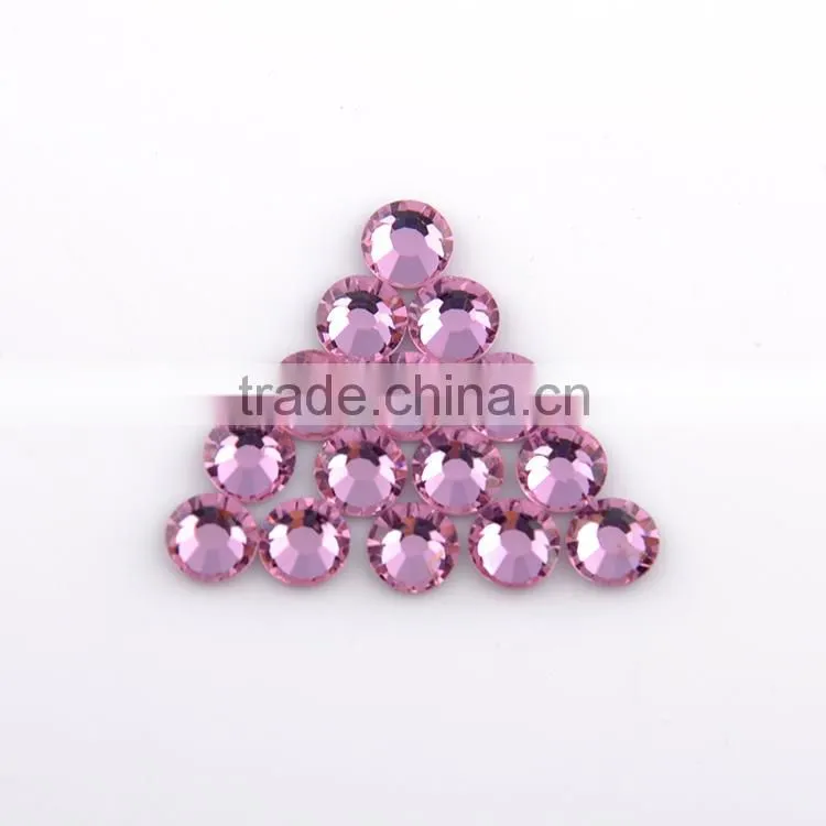 Factory Direct Glass Flat back Rhinestone cabochon