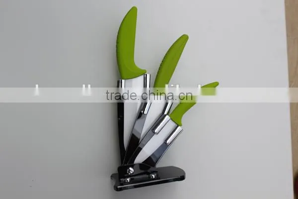 Top Quality China Ceramic Knives set Fruit knife, Paring knife, Utility Knife and Chef Knife Hot Selling on TV shopping