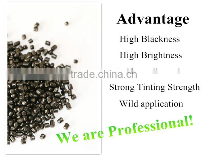 Dyed plastic granulate resins Black Masterbatch