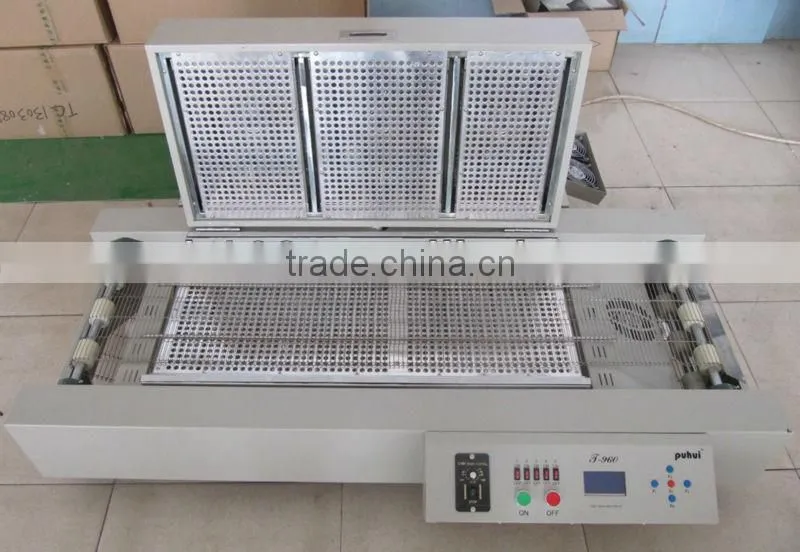 T960 smd led solder machine, hot air reflow oven,mini smt reflow oven, electric heater components, infrared ic heater, puhui