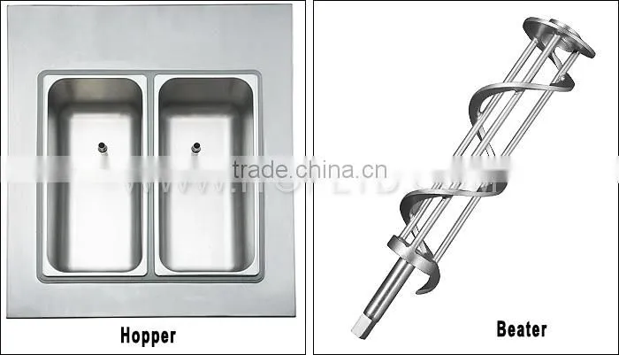 Soft ice cream maker machine