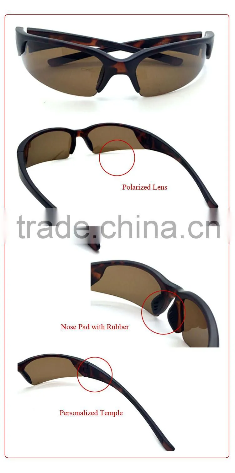 Demi frame sunglasses for sport smart glasses, eye glasses