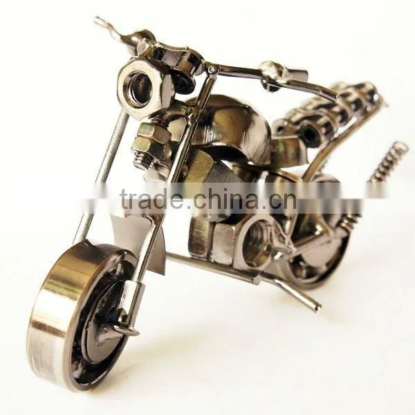 iron craft motorbike iron motorcycle model gift