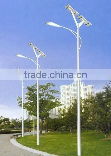 LED solar street light system with 100w
