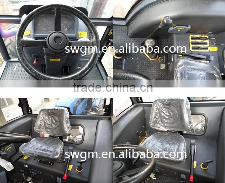 Philippines hot selling DQ854 85HP 4WD Heavy-duty Farm Tractor with ISO,CO,CE certificate