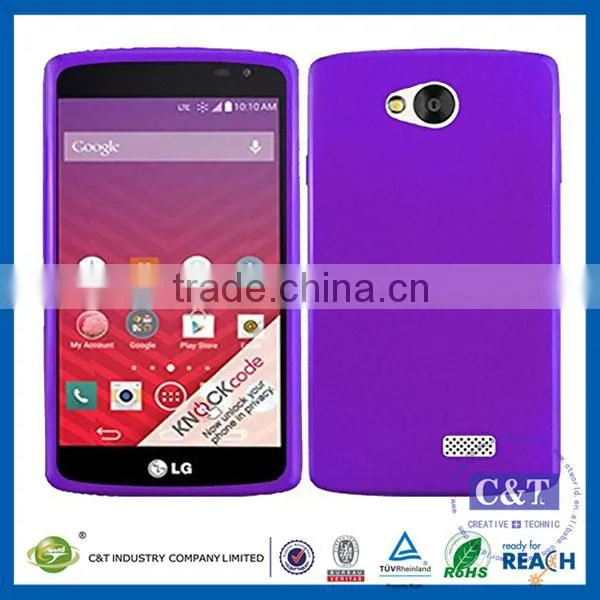 C&T 2015 new design custom sublimation phone case for lg optimus f60