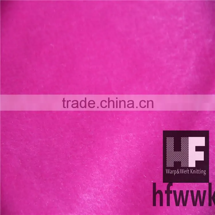 silk velvet fabric 100% polyester