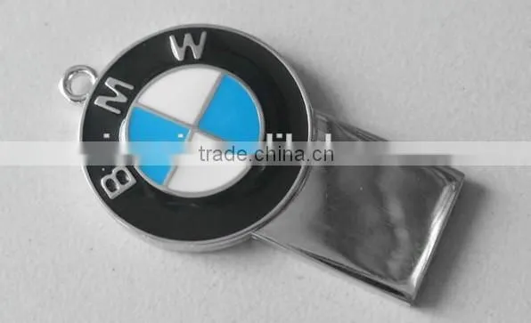 Led light crystal usb logo customized