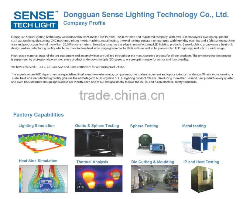 60W UL DLC SAA Listed Gas Station LED Canopy Light