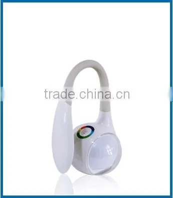 2016 hot sale rechargeable color sensor touch led desk light