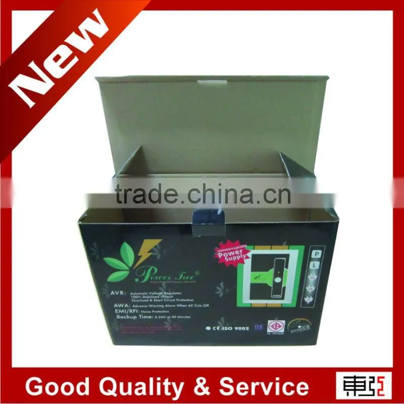 Hot Sale Glossy Varnishing Corrugated Paper Box for Electronic Products