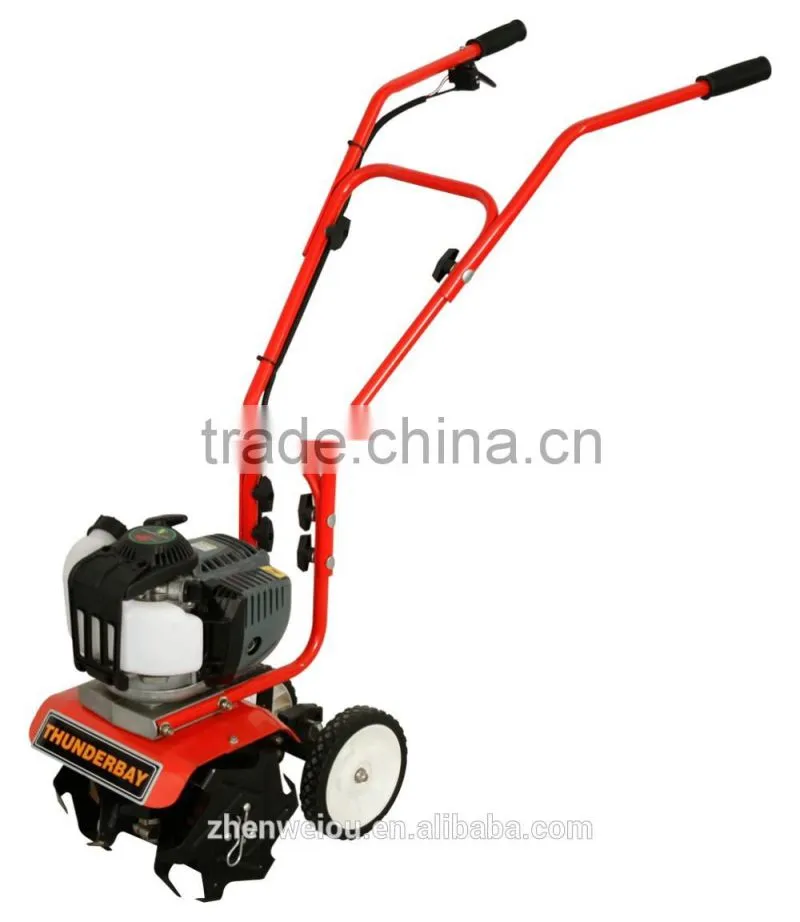 Thunderbay Y4000CE CE Certified 4 Cycle Cultivator with adjustable cultivator wheels