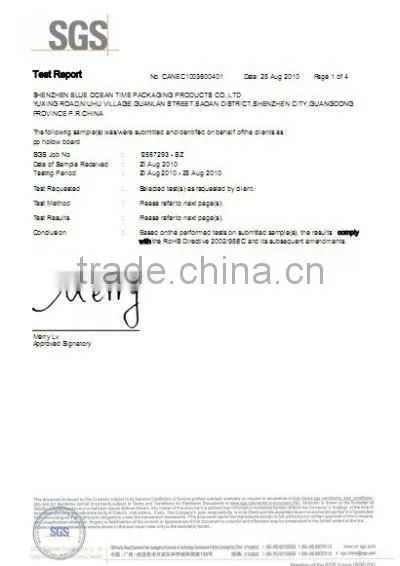 SGS REPORT 1/4