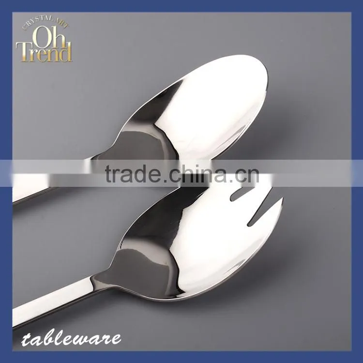 SH - Brilliant silver spoon & fork set, good quality sample free flatware wholesale Stainless Steel Cutlery Set