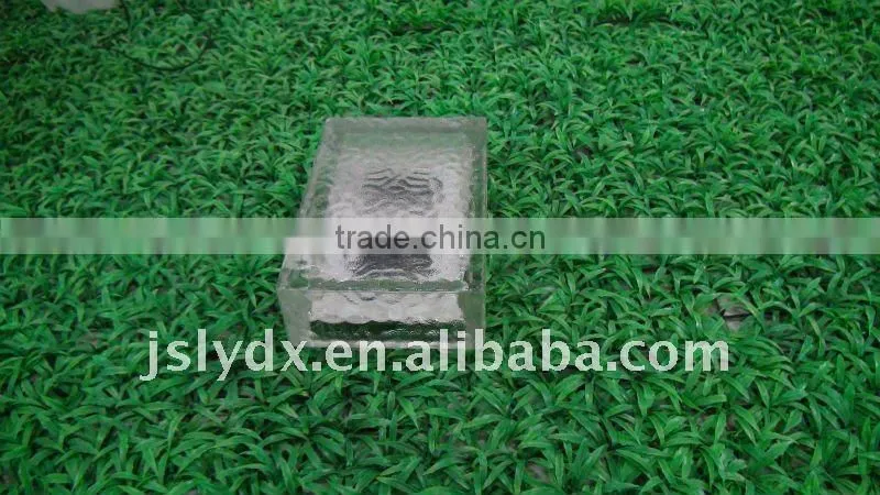 Solar ice led light ,solar floor cube lamp,frosted glass underground paving light
