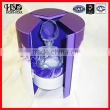 2016 customized special shape open well design perfume box