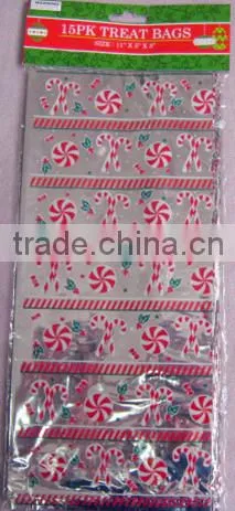Cheap header card printing christmas candy bag