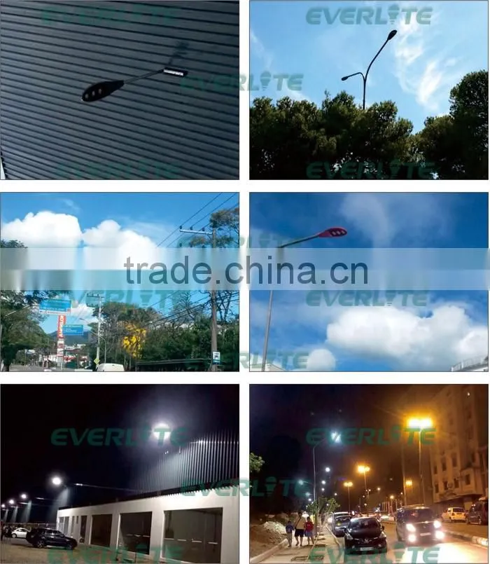 gray/black/blue/white 2700k-6000k cob led streetlight 30w-200w