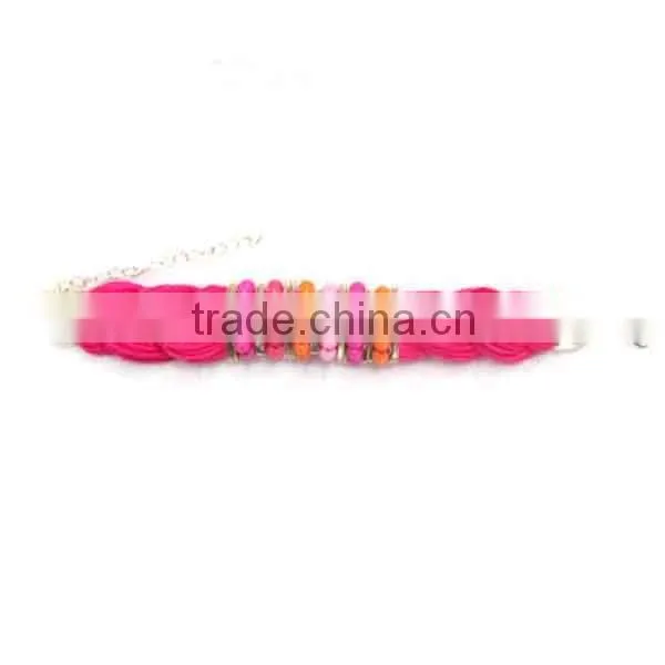 fashion bracelets nylon thread bracelets