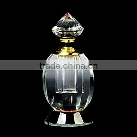 2016 AAA quality and fashionable crystal perfume bottle
