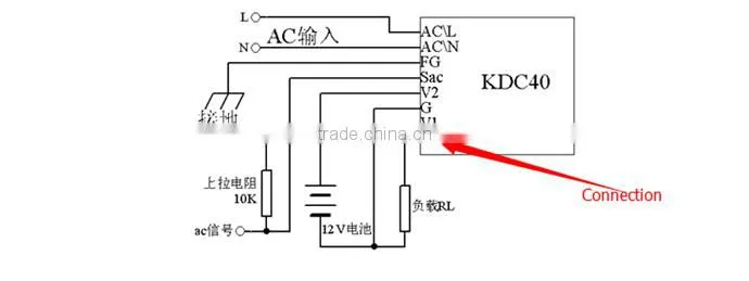 output 40w power supply with battery charge from china supplier