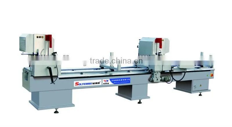 Double head Cutting Saw for aluminum & pvc profiles LJZ2-450x3700