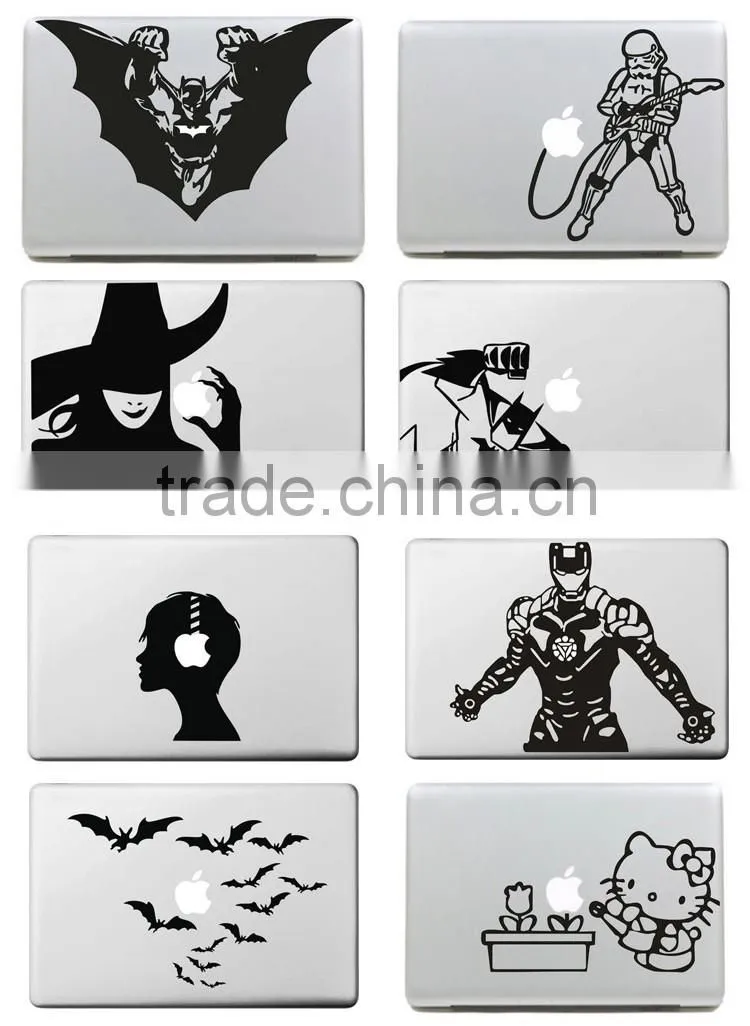 Manufacturer Wholesale laptop / pc skin brand stickers for macbook