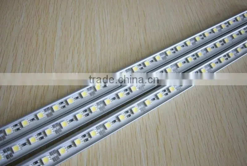 high brightness shenzhen manufacture rigid led bar,60pcs original Korean samsung 5630 LEDs per Meter led rigid