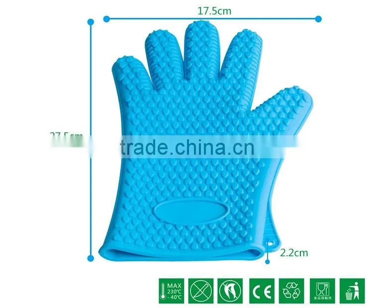 High Quality Silicone Cooking Gloves fro Candy Making, Silicone Cake Baking Gloves